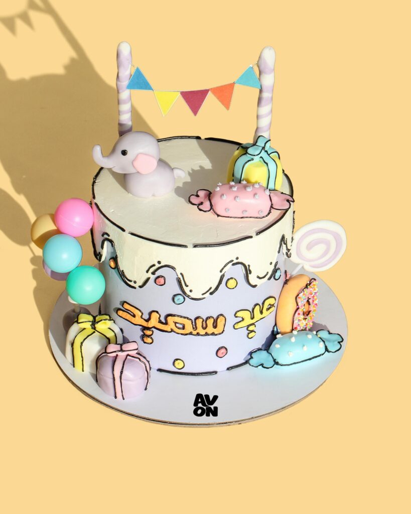 كيكة العيد.